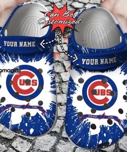 Custom Chicago Cubs Team Crocs Clog Shoes 2