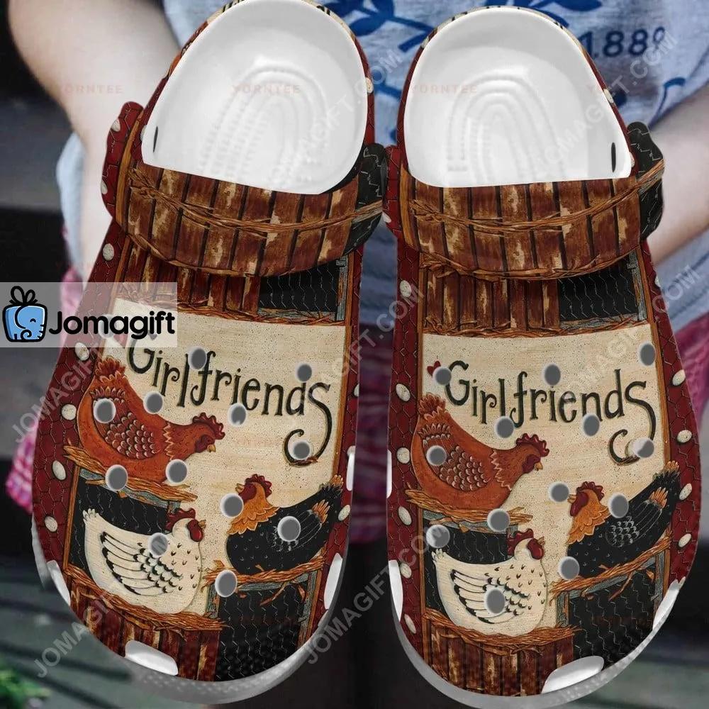 Hang Out With Chickens Crocs Shoes - Jomagift