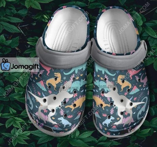Custom Dinosaur Crocs Clog Shoes Gift Step Daughter