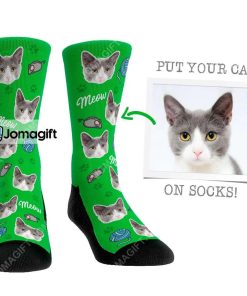Custom Face Socks Cat Socks