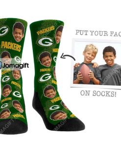 Custom Face Socks Green Bay Packers Socks