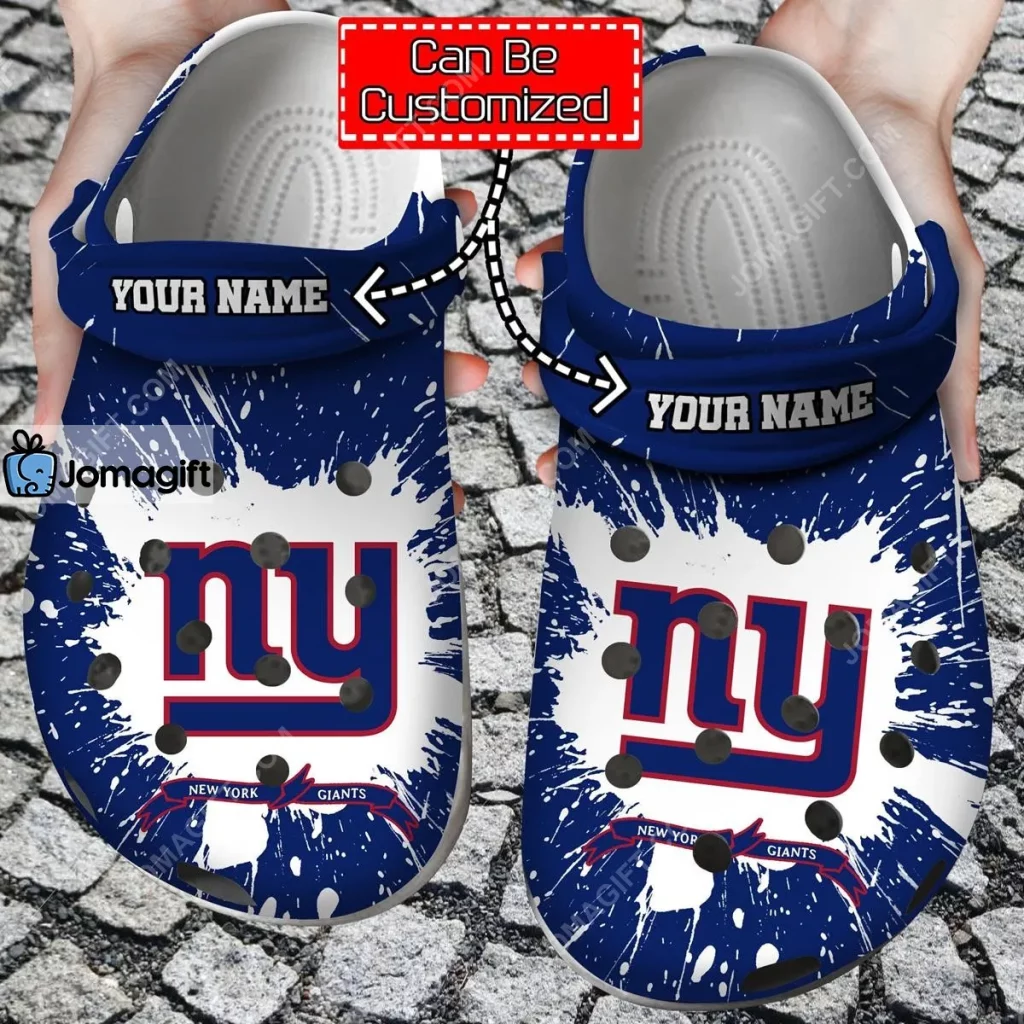 Giants Personalized NY Giants Football Ripped Claw Clog Crocs Shoes -  365crocs