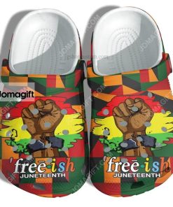 Custom Freeish Juneteenth Africa Culture Crocs Clog Shoes