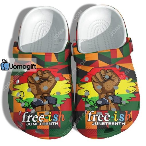 Custom Freeish Juneteenth Africa Culture Crocs Clog Shoes