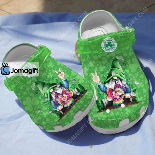Custom Funny Gnome Hippie Crocs Clog Shoes
