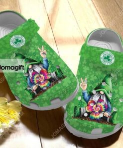 Custom Funny Gnome Hippie Crocs Clog Shoes