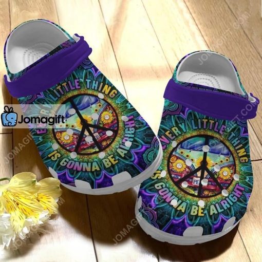 Custom Hippie Bus Collection Crocs Clog Shoes