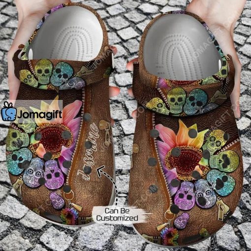 Custom Hippie Sugar Crocs Classic Clogs Shoes