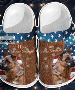 Custom Love Labrador – 4Th Of July America Flag Crocs Clog Shoes 3