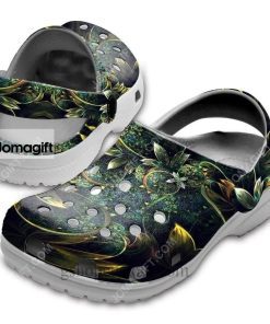 Custom Magical Flower Mystery Hippie Crocs Clog Shoes 1