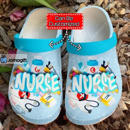 Custom Nurse In Colors Crocs Clog Shoes