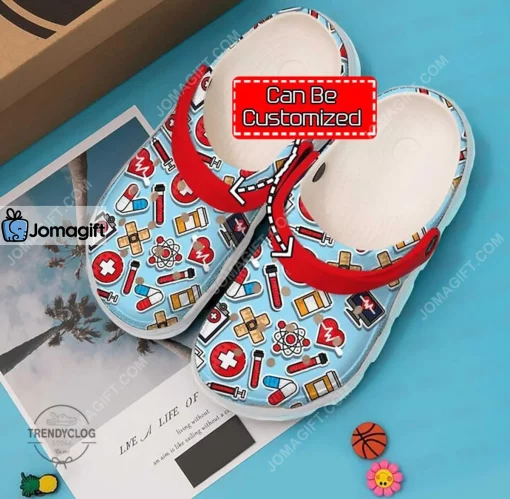 Custom Nurse Nursing Collection Crocs Clog Shoes