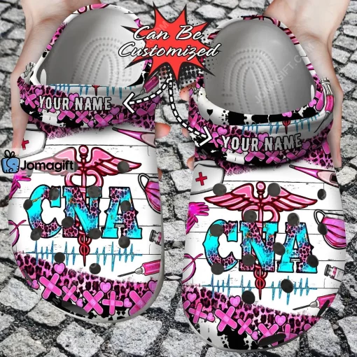 Custom Nurse Western CNA Crocs Clog Shoes