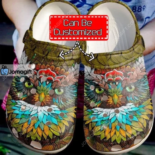 Custom Owl Mystic Crocs Clog Shoes