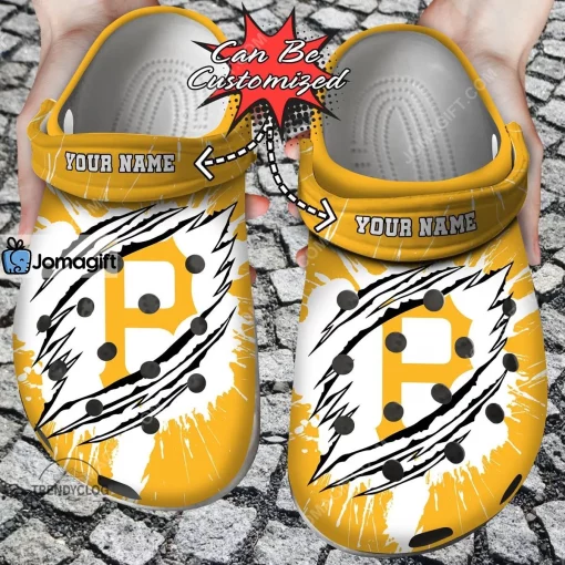 Custom Pittsburgh Pirates Crocs