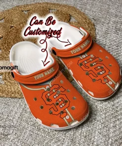 Custom San Francisco Giants Baseball Jersey Style Crocs Clog Shoes 2