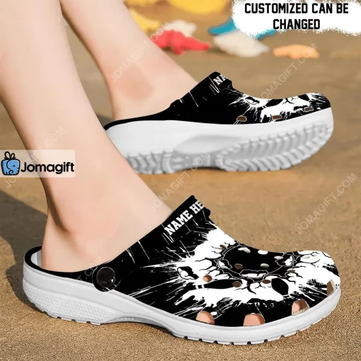 Custom Smashing Bowling Crocs Clog Shoes