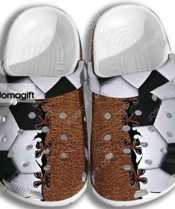 Custom Soccer Ball Crocs Clog Shoes