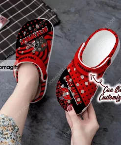 Custom Tampa Bay Buccaneers Polka Dots Colors Crocs Clog Shoes 1