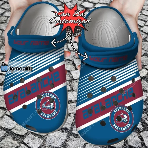 Custom Team Hockey Colors New Crocs Clog Shoes