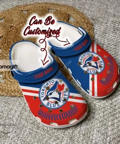 Custom Toronto Blue Jayss Baseball Logo Team Crocs Clog Shoes 2