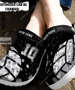 Custom Volleyball Diamond Crocs Clog Shoes 1