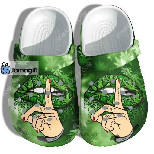 [Best-selling] Custom Weed Lip Smoke Crocs