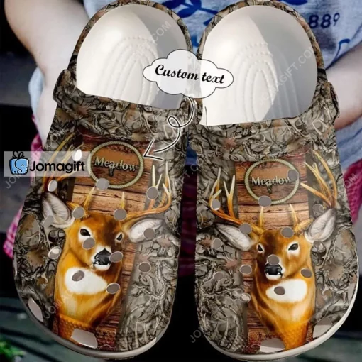 Customized Hunting Deer Hunting Crocs Shoes