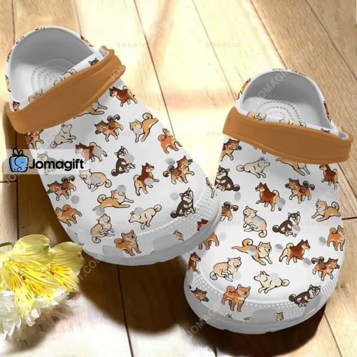 Cute Shiba Inu Crocs Shoes