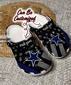 Dallas Cowboys Star Flag Crocs Clog Shoes 1