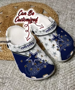 Dallas Cowboys Team Pattern Crocs Clog Shoes 1