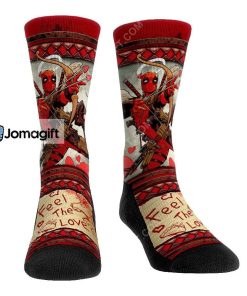Deadpool Feel The Love Socks