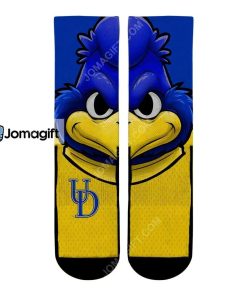 Delaware Blue Hens Youdee Mascot Socks