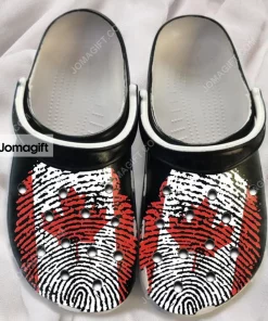 Dna Canada Flag Canadian Crocs Shoes