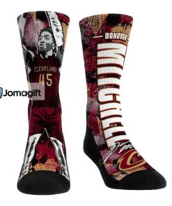 Donovan Mitchell Cleveland Cavaliers Big Player Socks