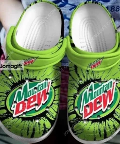 Drink Mountain Dew Crocs Shoes