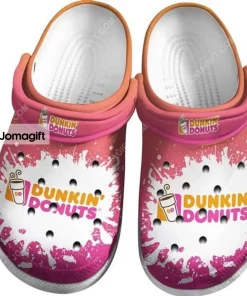 Dunkin Donuts Coffee Drink Crocs Clogs Shoes