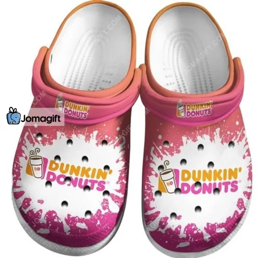 Dunkin Donuts Coffee Drink Crocs Clogs Shoes