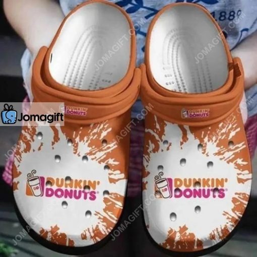 Dunkin Donuts Coffee Drink Gift Crocs Clog Shoes