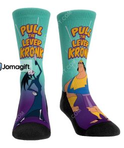 Emperors New Groove Pull The Lever Kronk Socks