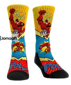 Fairly Oddparents Crimson Chin And Cleft Socks