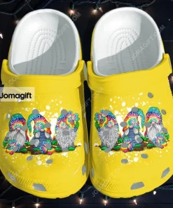 Gnomes Hippie Cute Custom Crocs Shoes 1