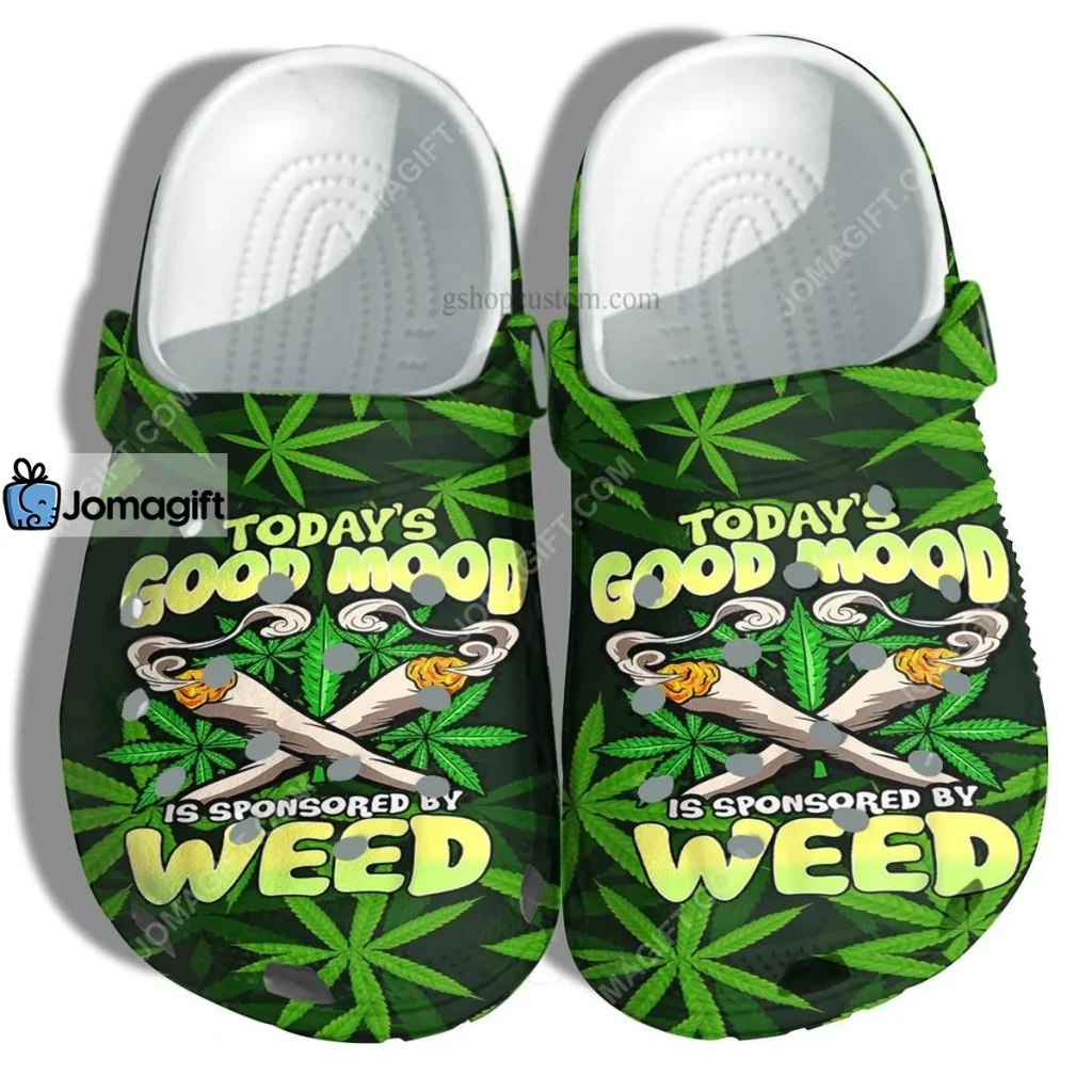 Good Mood Weed Funny Shoes 1