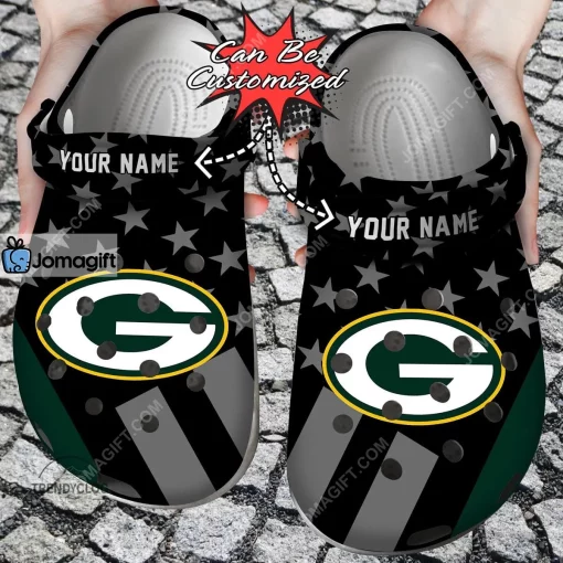 Green Bay Packers Star Flag Crocs Clog Shoes