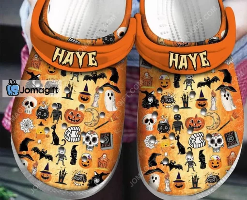 Halloween Things Pumpkin Crocs Shoe