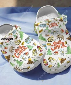 Happy Camper Crocs Shoes