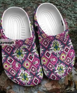 Het Pattern Mandala Crocs Shoes