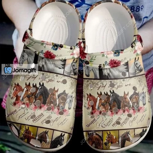 Horse Crocs Shoes