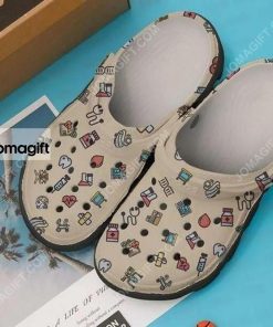 Hospital Kit Icon Medical Crocs Clog Shoes