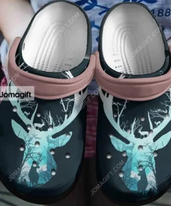Hunting Deer Printed Crocs Shoes